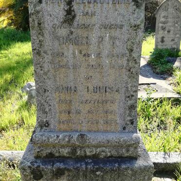 PREEZ Daniel P.T., du 1846-1902 &amp; Anna Louisa DEETLEFS 1851-1935