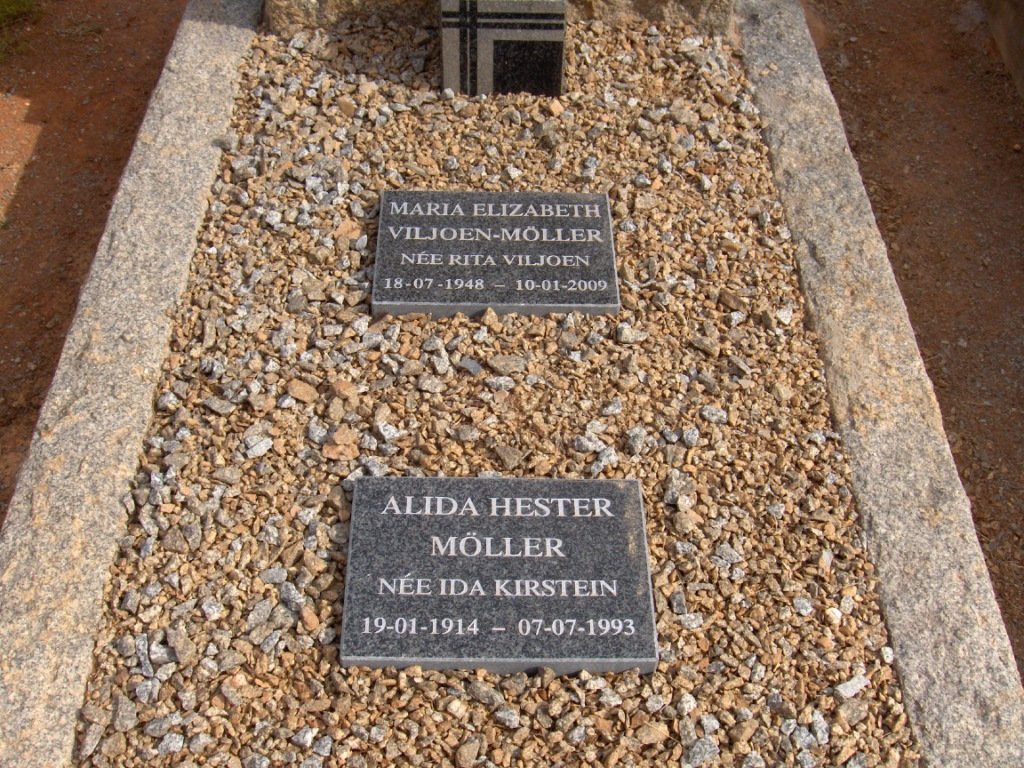 MöLLER Maria Elizabeth, Viljoen nee VILJOEN 1948-2009 :: MöLLER Alida Hester nee KIRSTEIN 1914-1993