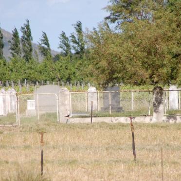 Western Cape, WORCESTER district, Witte Else Boom_1, De Hoop, farm cemetery