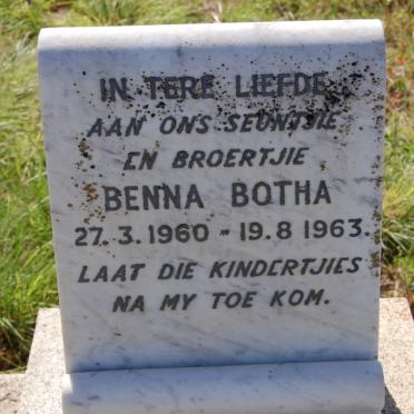 BOTHA Benna 1960-1963