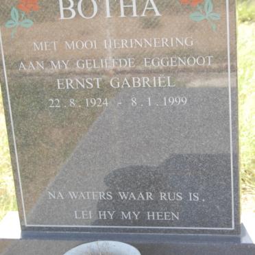 BOTHA Ernst Gabriel 1924-1999