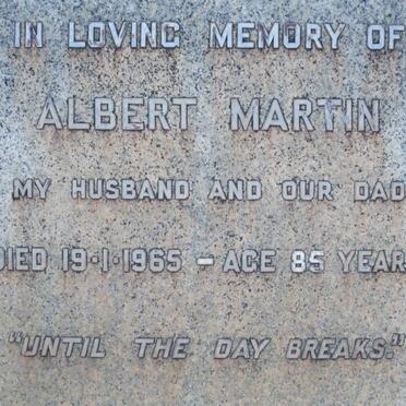 MARTIN Albert -1965