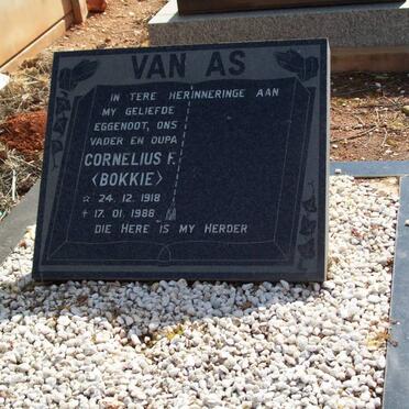 AS Cornelius F., van 1918-1988