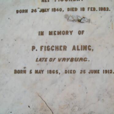 ALING P. Fischer 1865-1912