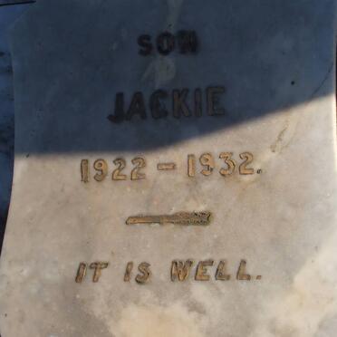 CELLIERS Jackie 1922-1932