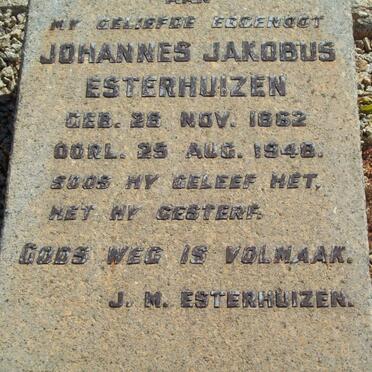 ESTERHUIZEN Johannes Jakobus 1862-1948