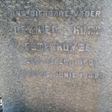 ESTERHUYSE Reynier Hugo 1863-1942