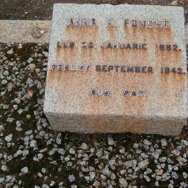 FOUCHE Anna E. 1882-1942