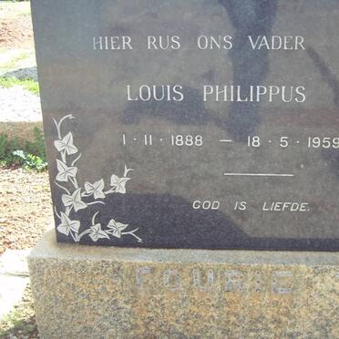 FOURIE Louis Philippus 1888-1959