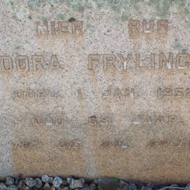FRYLINCK Dora -1952