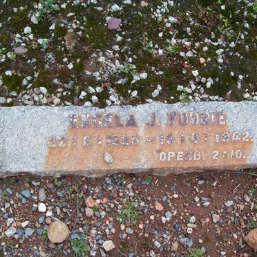 FOURIE Engela J. 1926-1942