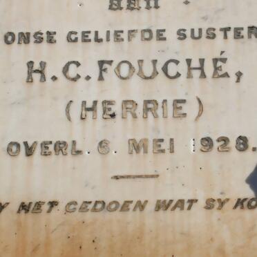 FOUCHE H.C. -1928