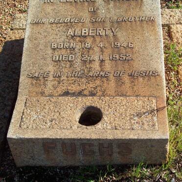 FUCHS Alberty 1946-1952