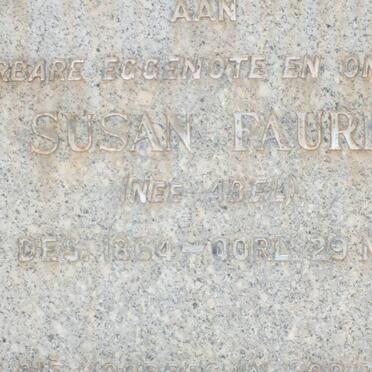 FAURE Susan nee ABEL 1864-1945