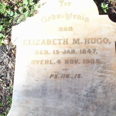 HUGO Elizabeth M. 1847-1909