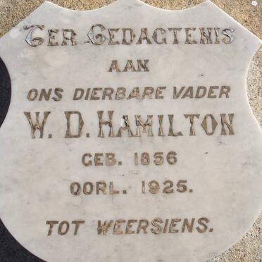 HAMILTON W.D. 1856-1925