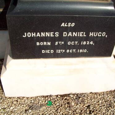 HUGO Johannes Daniel 1824-1910