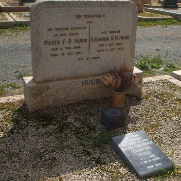 HUGO Pieter F.B. 1904-1953 &amp; Susanna S.M. 1908-1975 :: HUGO Daniel Frederick 1931-1986