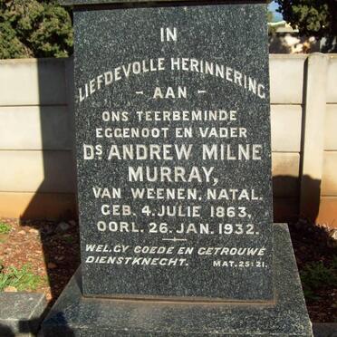 MURRAY Andrew Milne 1863-1932