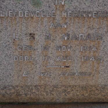 MARAIS L.S.B. 1914-1949