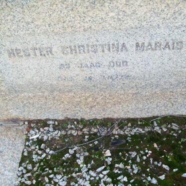 MARAIS Hester Christina