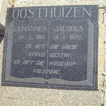 OOSTHUIZEN Johannes Jacobus 1913-1973