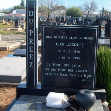 PREEZ Jean-Jacques, du 1975-1994