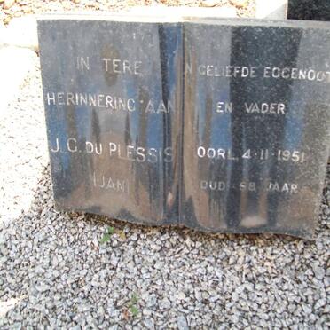 PLESSIS J.G., du -1951
