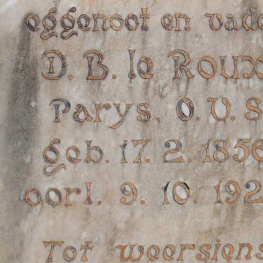 ROUX D.B., le 1856-1923