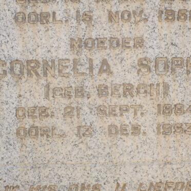 ROUX Lodewyk Willem 1887-1952 &amp; Cornelia Sophia BERGH 1884-1963