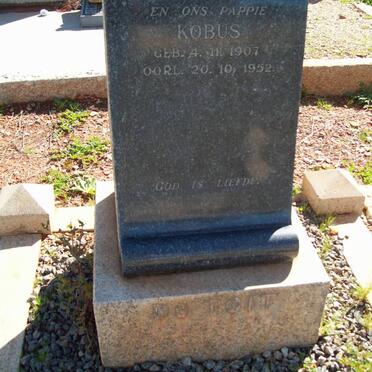 TOIT Kobus, du 1907-1952