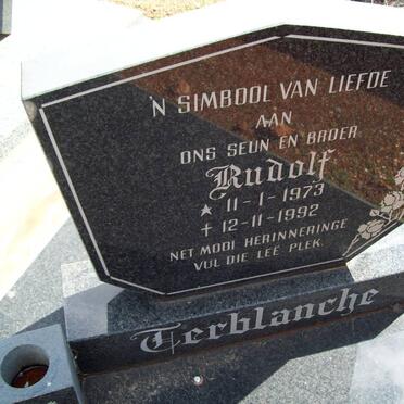 TERBLANCHE Rudolf 1973-1992