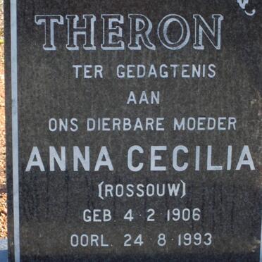 THERON Anna Cecilia nee ROSSOUW 1906-1993