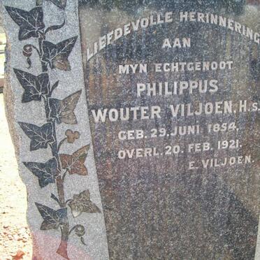 VILJOEN Philippus Wouter 1854-1921
