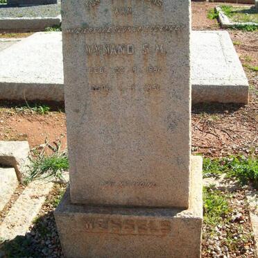 WESSELS Wynand S.M. 1894-1951