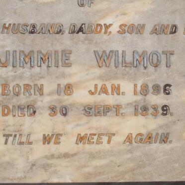 WILMOT Jimmie 1896-1939