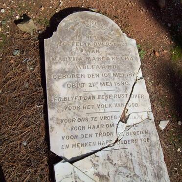 WOLFAARD Martha Margaretha 1875-1950