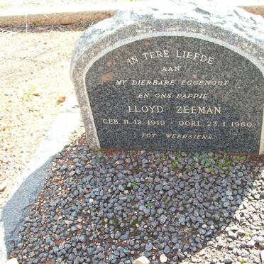 ZEEMAN Lloyd 1919-1960