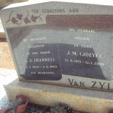 ZYL c.J. 1909-1963 &amp; J.M. 1915-2000