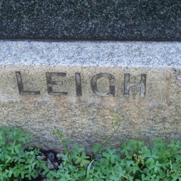 LEIGH James Arthur 1882-1953