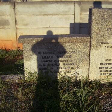RAINIER Lilian 1876-1958