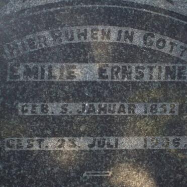 BEHM August Wilhelm 1883-1920 :: BEHM Emilie Ernstine 1852-1936