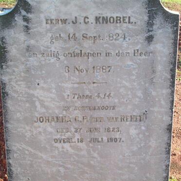 KNOBEL J.C. 1824-1887 &amp; Johanna C.P. VAN RENETT 1823-1907