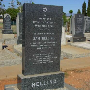 HELLING Sam -1974