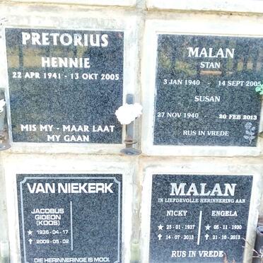 PRETORIUS :: MALAN :: VAN NIEKERK 