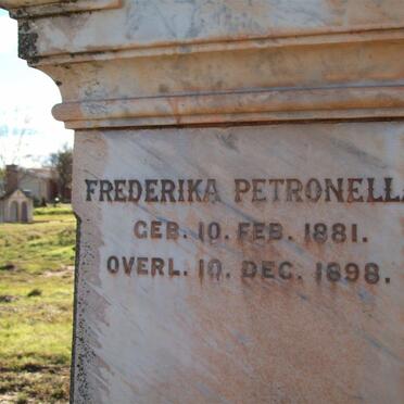 KRONE Frederika Petronella 1881-1898