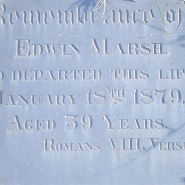 MARSH Edwin -1879