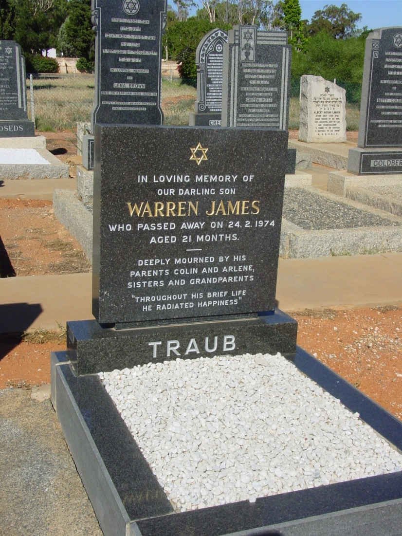 TRAUB Warren James -1974