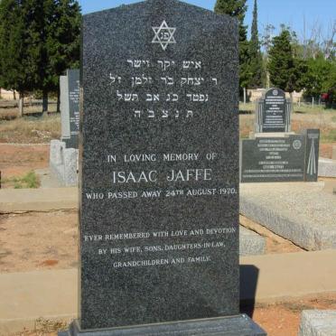 JAFFE Isaac -1970