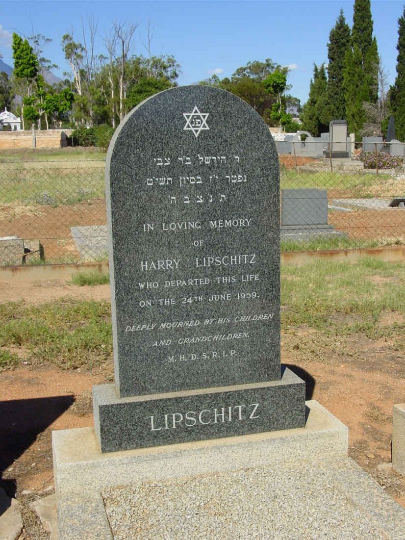 LIPSCHITZ Harry -1959